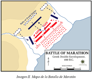 Mapa-de-la-batalla-de-Maratón